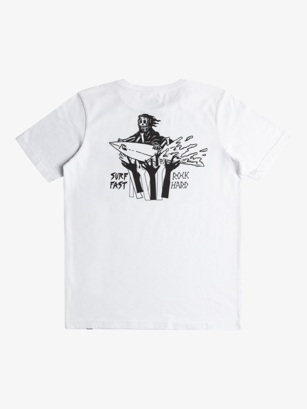 Organic QSF Skull - T-Shirt for Boys 8-16 EQBZT04804