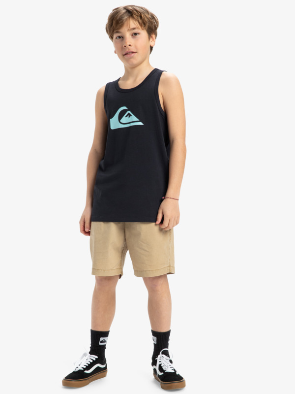 EV Comp Logo - Muscle Tank for Boys 8 - 16  EQBZT04841