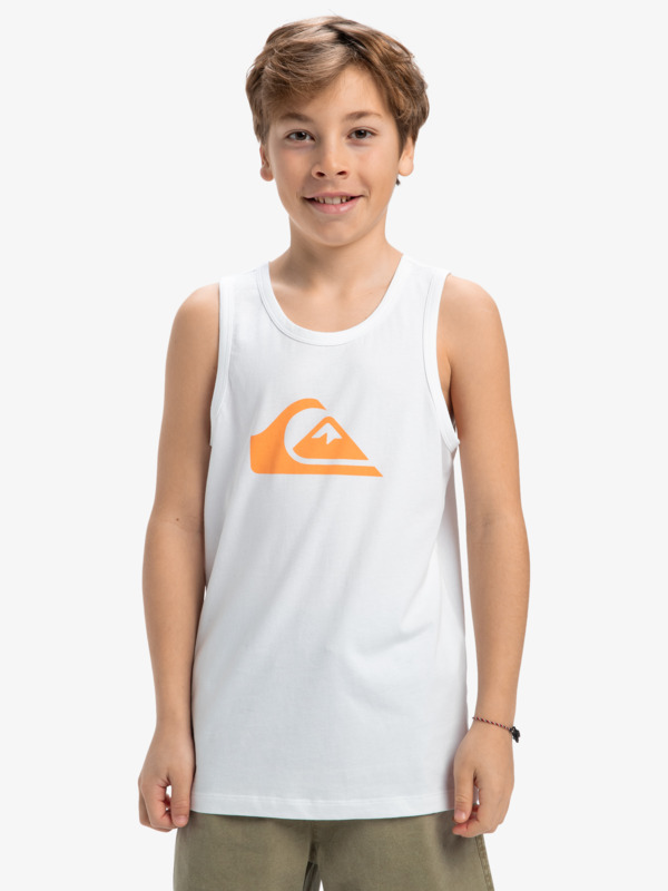 EV Comp Logo - Muscle Tank for Boys 8 - 16  EQBZT04841