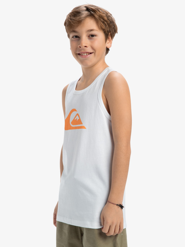 EV Comp Logo - Muscle Tank for Boys 8 - 16  EQBZT04841