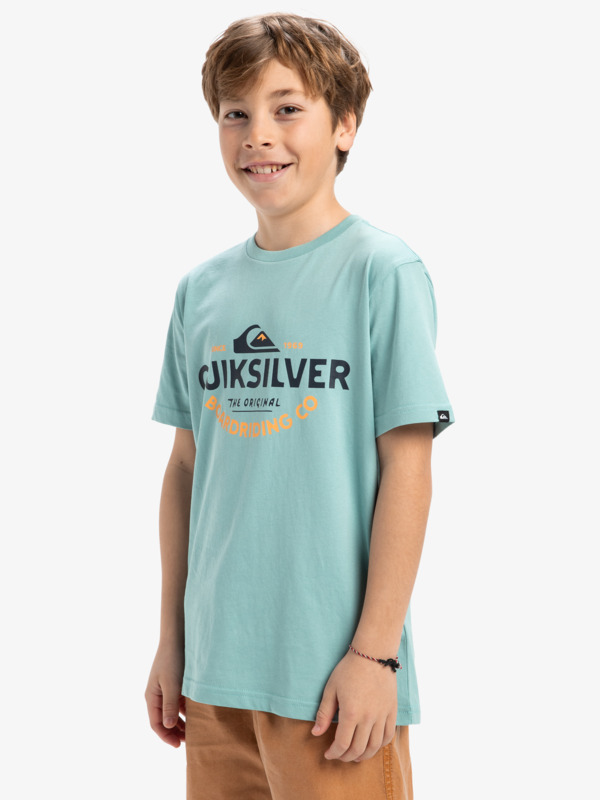 Ev Typed Out - Short Sleeves T-Shirt for Boys 8 - 16  EQBZT04847