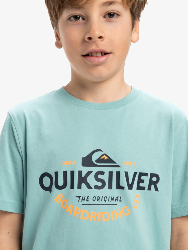 Ev Typed Out - Short Sleeves T-Shirt for Boys 8 - 16  EQBZT04847