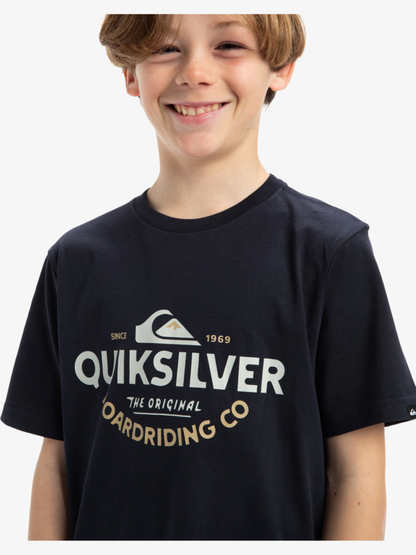 Ev Typed Out - Short Sleeves T-Shirt for Boys 8 - 16  EQBZT04847