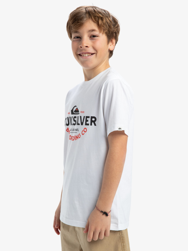 Ev Typed Out - Short Sleeves T-Shirt for Boys 8 - 16  EQBZT04847