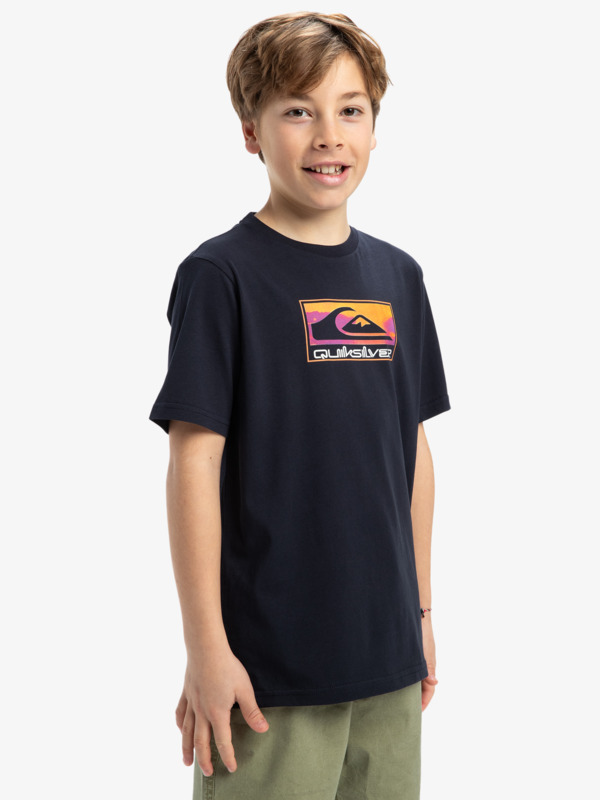 Ev Gradient Box - Short Sleeves T-Shirt for Boys 8 - 16  EQBZT04848