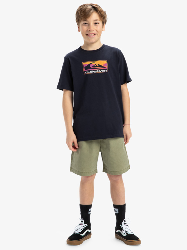 Ev Gradient Box - Short Sleeves T-Shirt for Boys 8 - 16  EQBZT04848