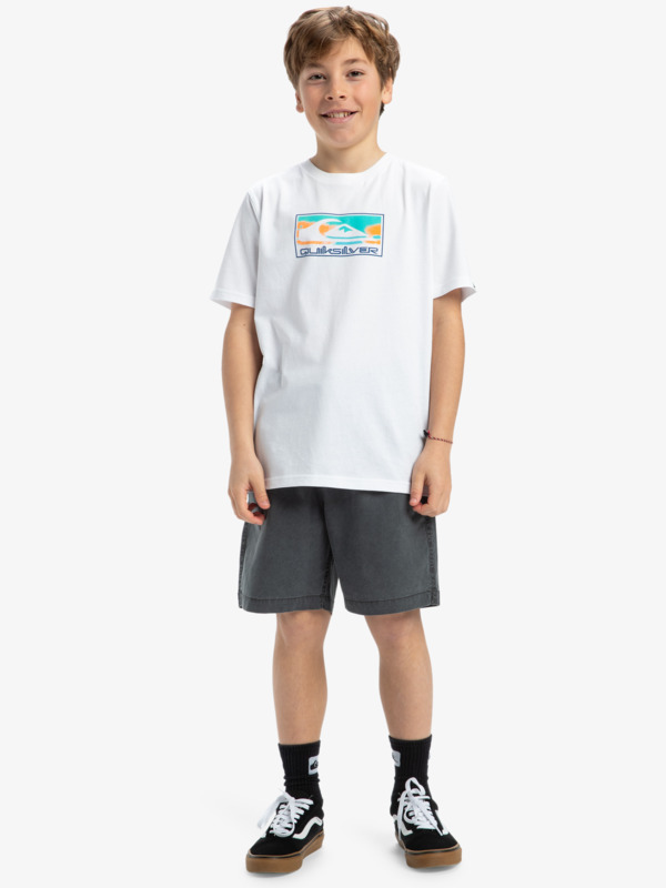 Ev Gradient Box - Short Sleeves T-Shirt for Boys 8 - 16  EQBZT04848