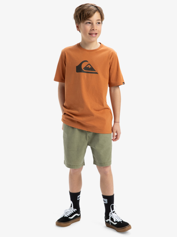 EV Comp Logo - Short Sleeves T-Shirt for Boys 8 - 16  EQBZT04851