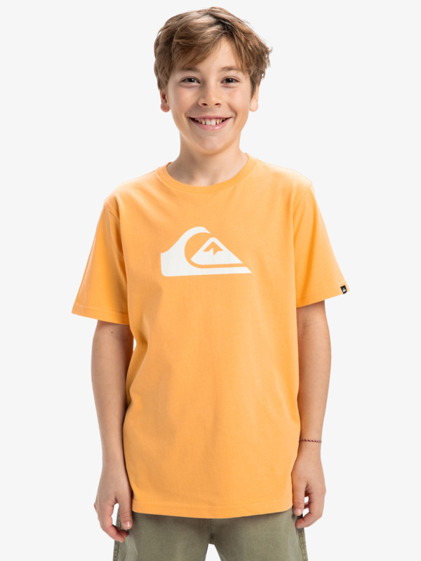 EV Comp Logo - Short Sleeves T-Shirt for Boys 8 - 16  EQBZT04851