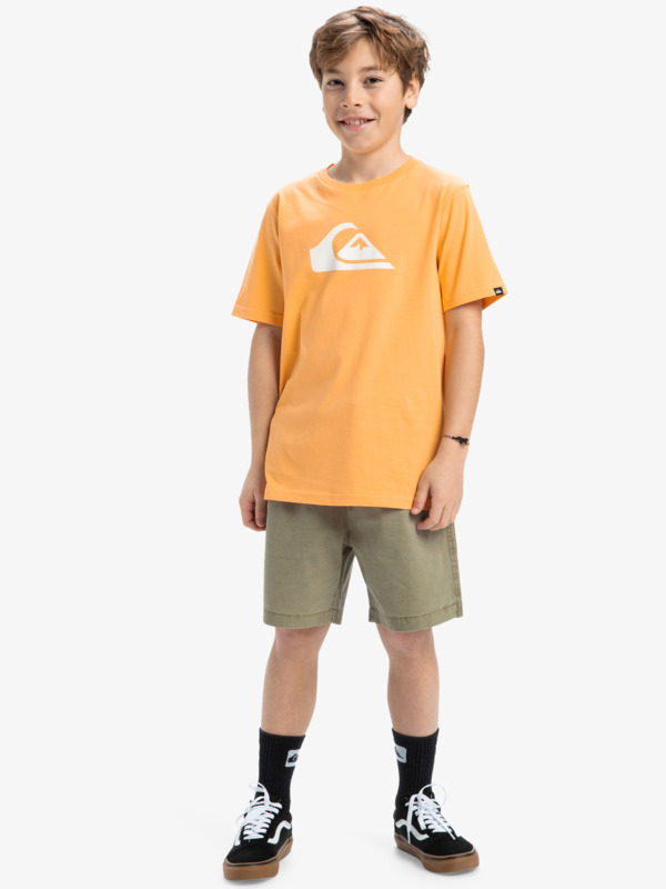 EV Comp Logo - Short Sleeves T-Shirt for Boys 8 - 16  EQBZT04851