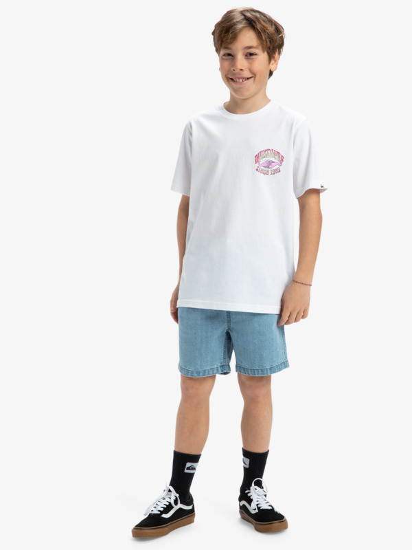 Ev Times Up - Short Sleeves T-Shirt for Boys 8 - 16  EQBZT04853