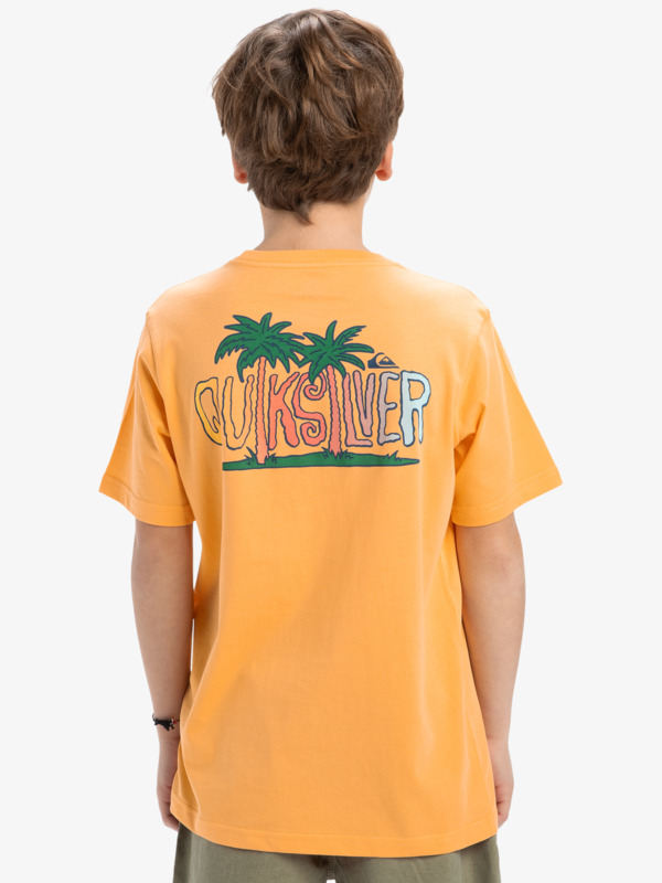 Ev Sunny Palms - Short Sleeves T-Shirt for Boys 8 - 16  EQBZT04855