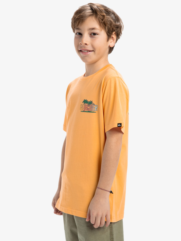 Ev Sunny Palms - Short Sleeves T-Shirt for Boys 8 - 16  EQBZT04855