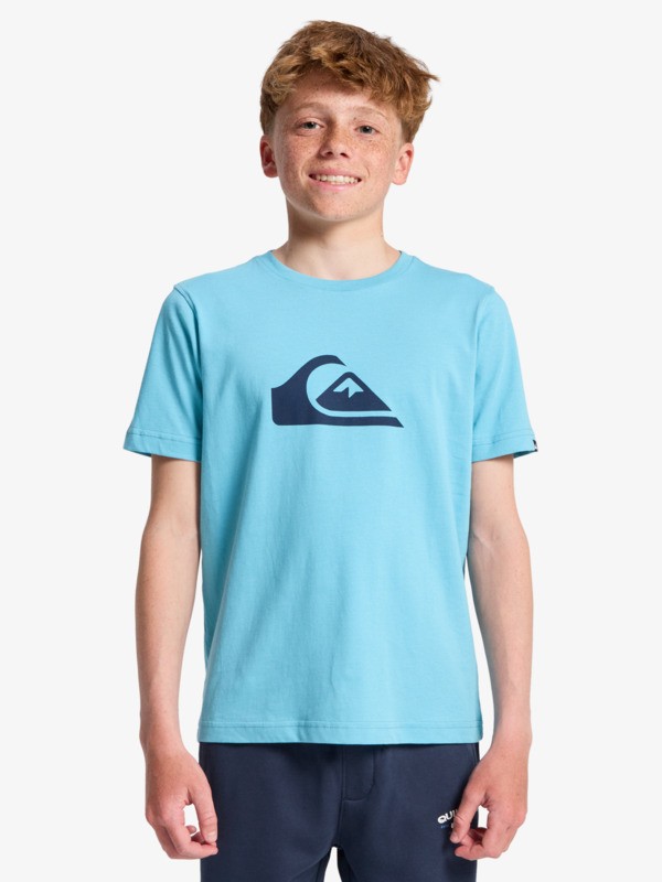 Ev Comp Logo - Short Sleeve T-Shirt for Boys 8-16  EQBZT04897