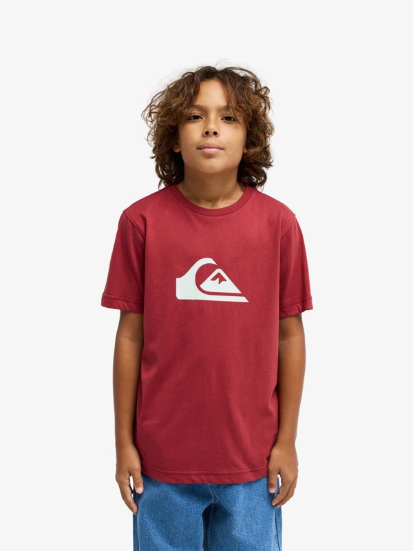 Ev Comp Logo - Short Sleeve T-Shirt for Boys 8-16  EQBZT04897