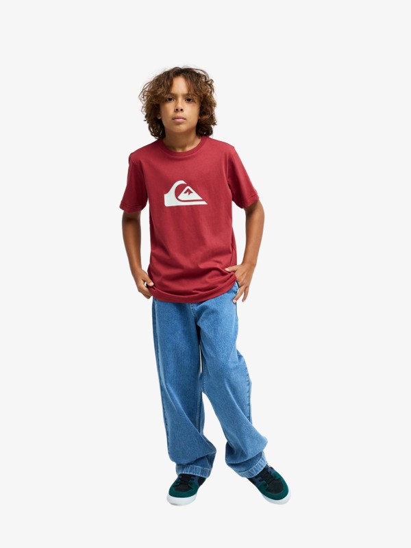 Ev Comp Logo - Short Sleeve T-Shirt for Boys 8-16  EQBZT04897