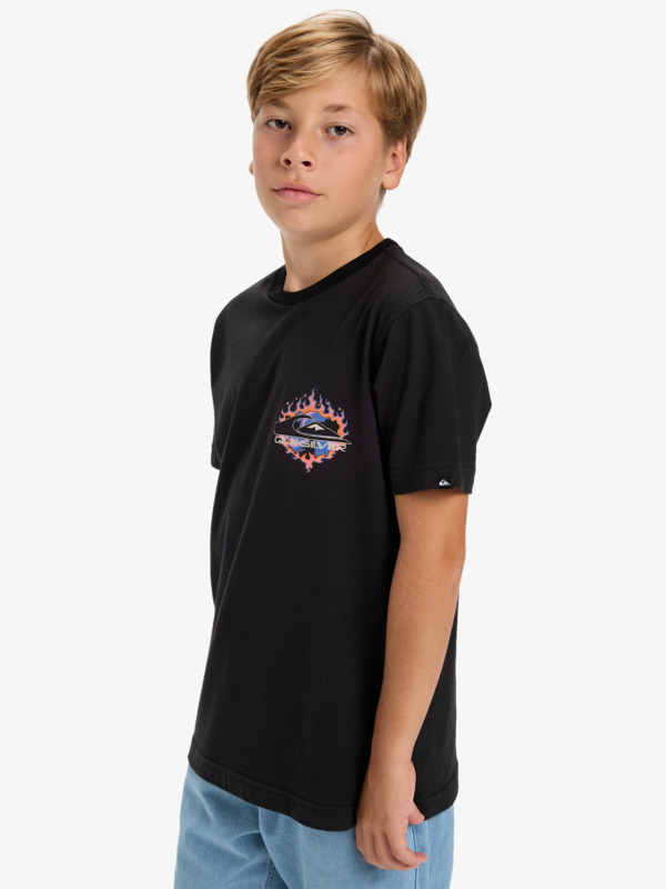 Ev In Flames - Short Sleeve T-Shirt for Boys 8-16  EQBZT04901