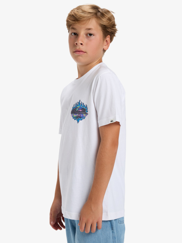 Ev In Flames - Short Sleeve T-Shirt for Boys 8-16  EQBZT04901