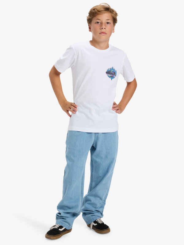 Ev In Flames - Short Sleeve T-Shirt for Boys 8-16  EQBZT04901