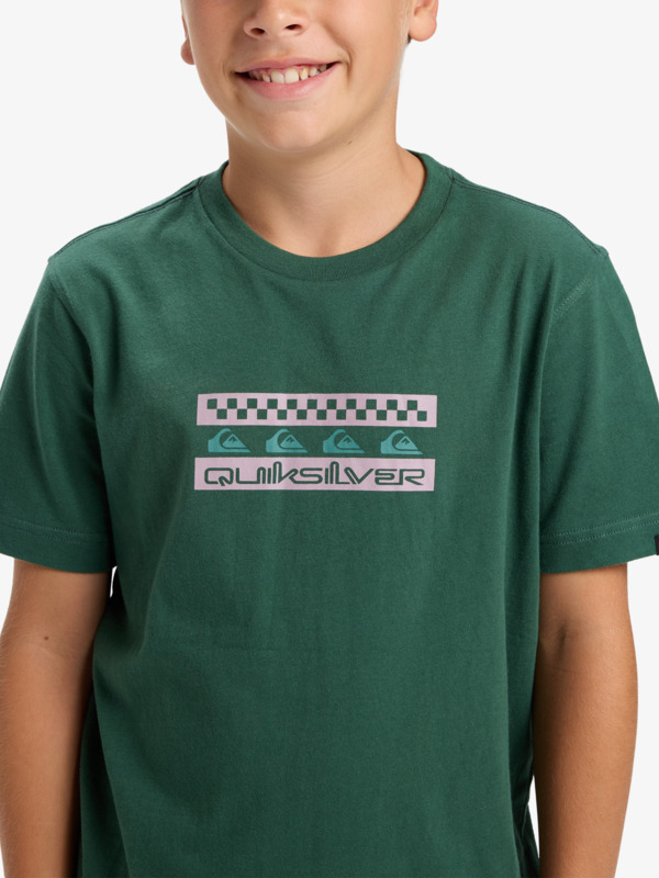 Ev Comp Check - Short Sleeve T-Shirt for Boys 8-16 EQBZT04902