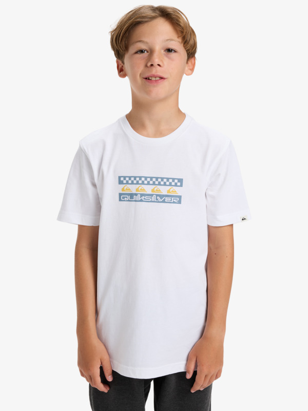 Ev Comp Check - Short Sleeve T-Shirt for Boys 8-16  EQBZT04902