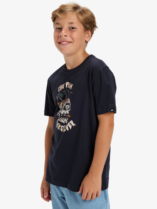 Ev Stay Palm - Short Sleeve T-Shirt for Boys 8-16  EQBZT04903