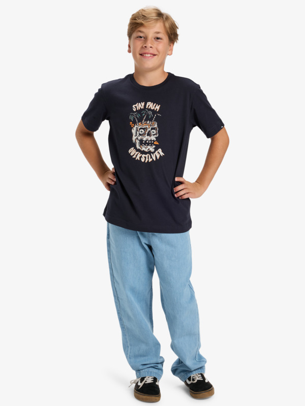 Ev Stay Palm - Short Sleeve T-Shirt for Boys 8-16  EQBZT04903