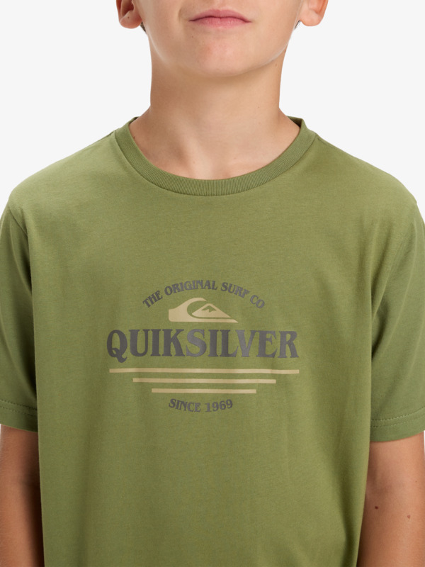Ev Type Line - Short Sleeve T-Shirt for Boys 8-16  EQBZT04905