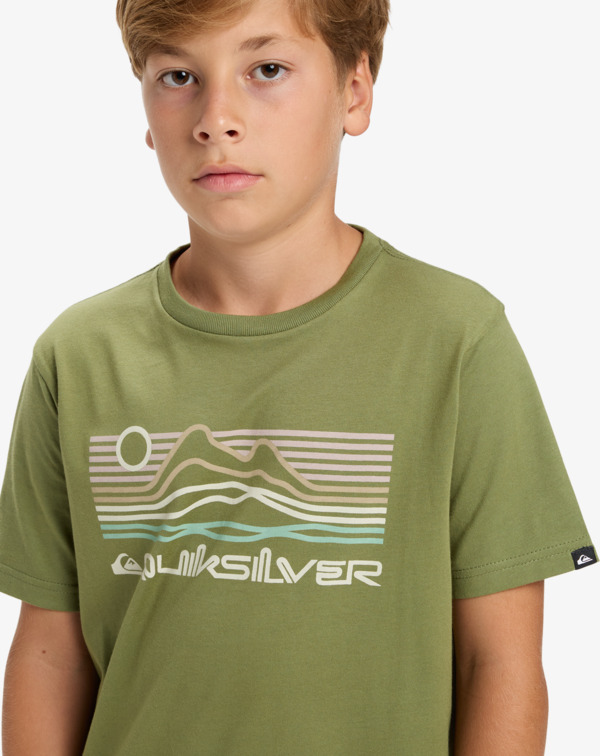 Ev Light Waves - Short Sleeve T-Shirt for Boys 8-16  EQBZT04907