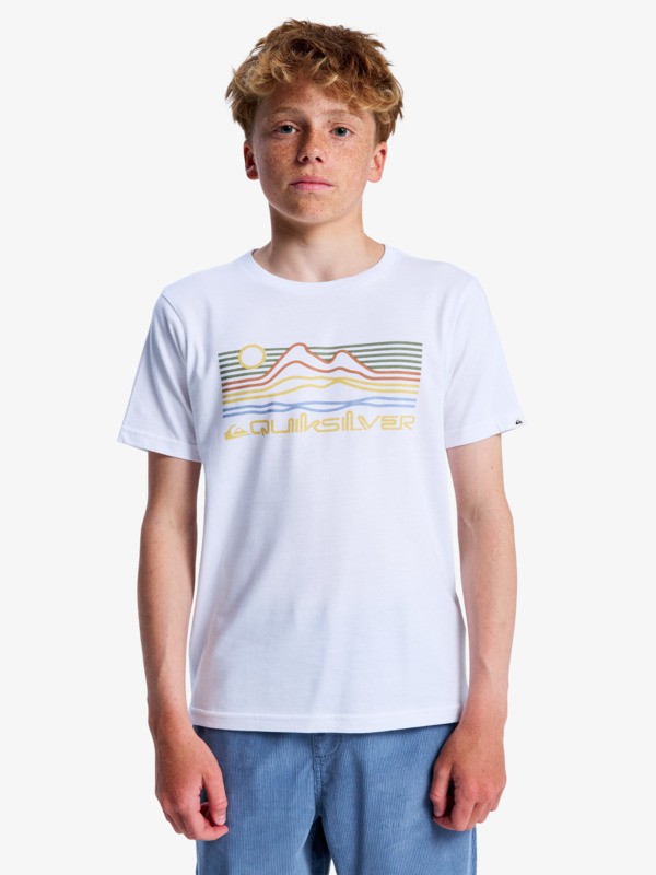 Ev Light Waves - Short Sleeve T-Shirt for Boys 8-16  EQBZT04907