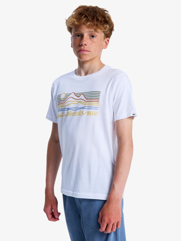 Ev Light Waves - Short Sleeve T-Shirt for Boys 8-16  EQBZT04907