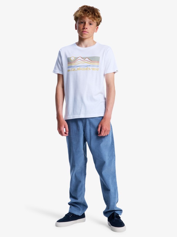 Ev Light Waves - Short Sleeve T-Shirt for Boys 8-16  EQBZT04907