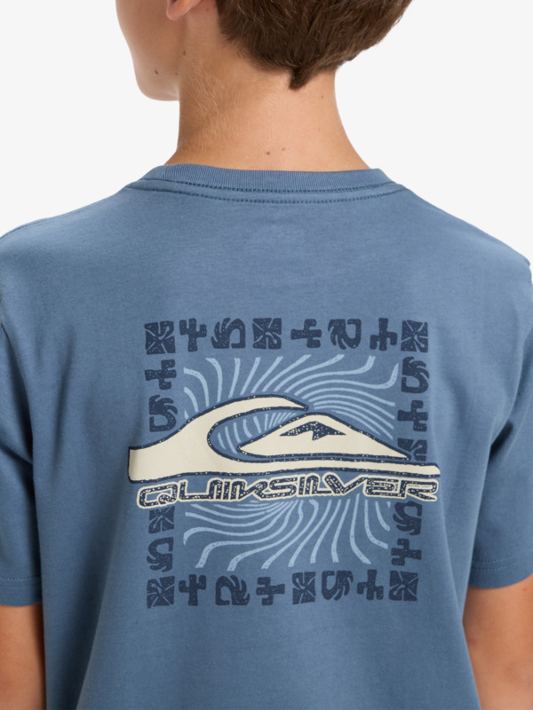 Evo Border Lines - Short Sleeve T-Shirt for Boys 8-16  EQBZT04908