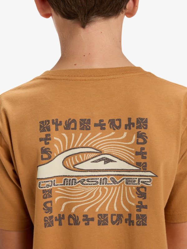 Evo Border Lines - Short Sleeve T-Shirt for Boys 8-16  EQBZT04908
