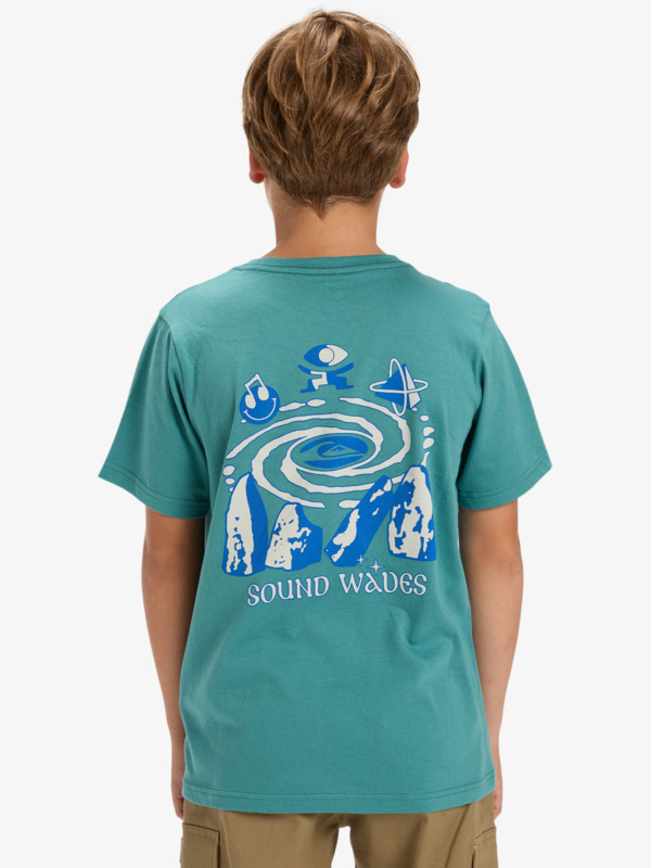 Evo Waves Festival - Short Sleeve T-Shirt for Boys 8-16  EQBZT04910