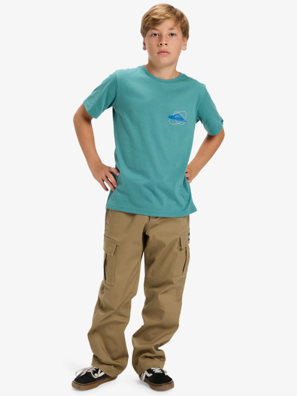 Evo Waves Festival - Short Sleeve T-Shirt for Boys 8-16  EQBZT04910