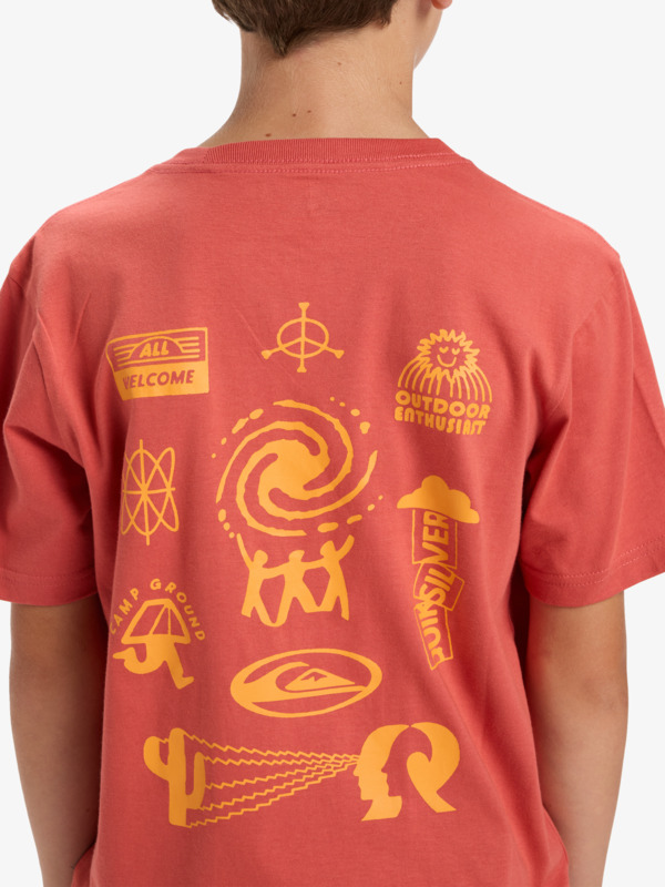 Hw Welcome All - Short Sleeve T-Shirt for Boys 8-16  EQBZT04913