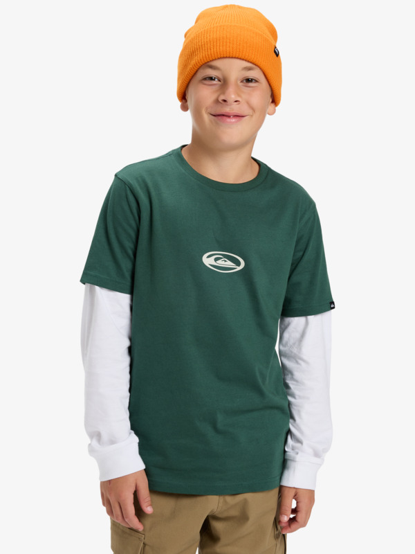 Hw Welcome All - Short Sleeve T-Shirt for Boys 8-16  EQBZT04913