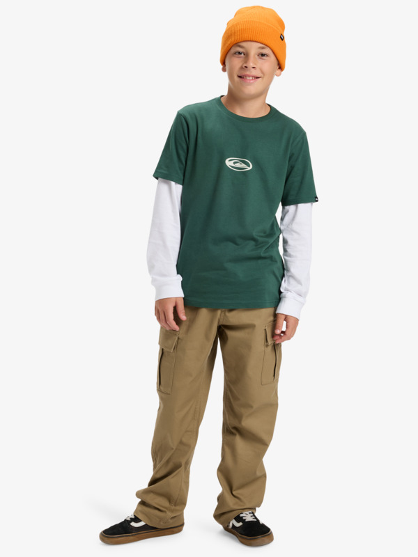 Hw Welcome All - Short Sleeve T-Shirt for Boys 8-16  EQBZT04913