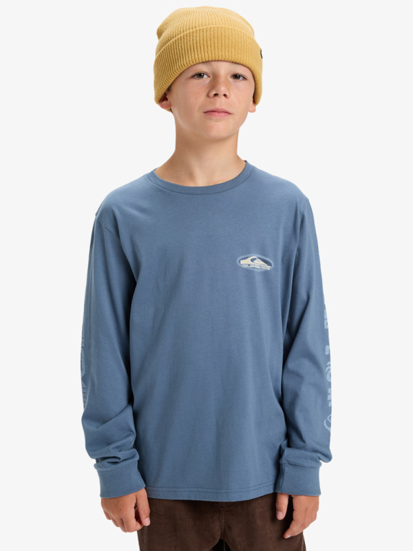 Evo Border Lines - Long Sleeve T-Shirt for Boys 8-16  EQBZT04914