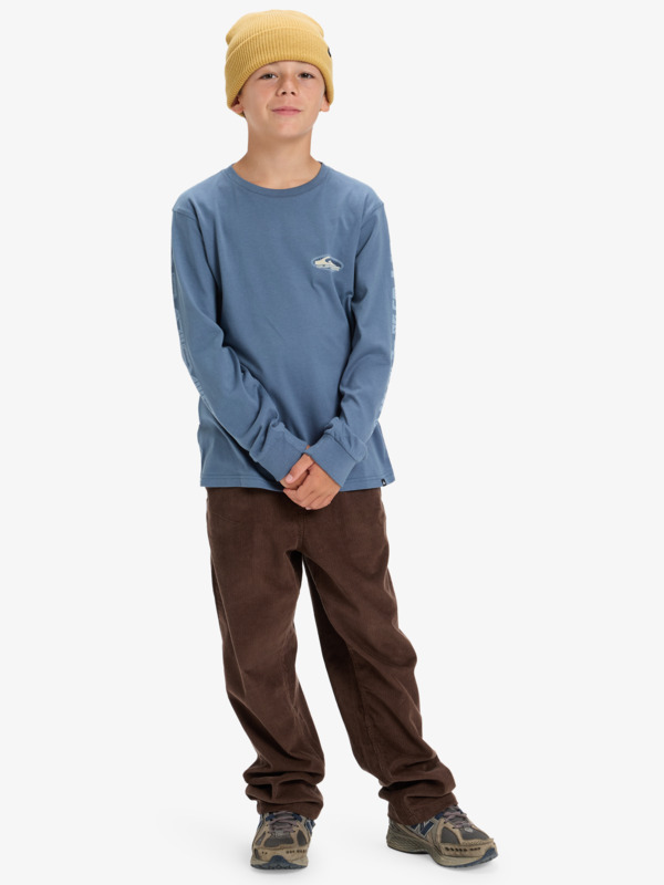 Evo Border Lines - Long Sleeve T-Shirt for Boys 8-16  EQBZT04914