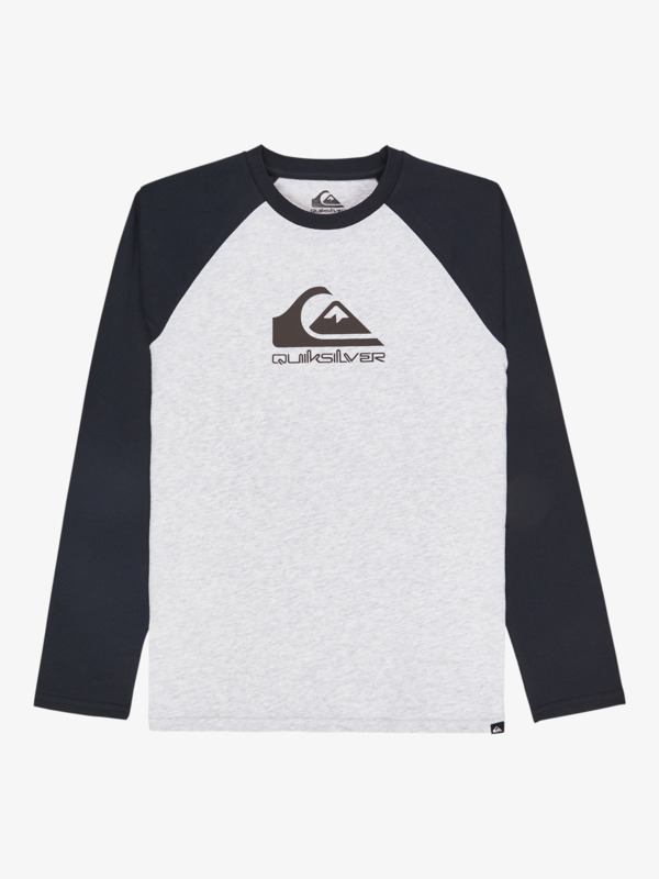 Ev Omni Logo Raglan - Long Sleeve T-Shirt for Boys 8-16  EQBZT04916