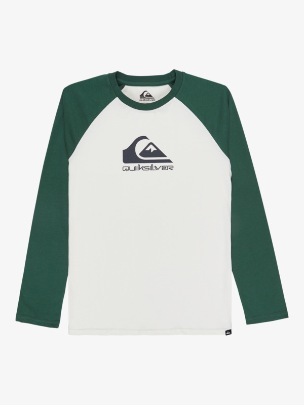 Ev Omni Logo Raglan - Long Sleeve T-Shirt for Boys 8-16  EQBZT04916