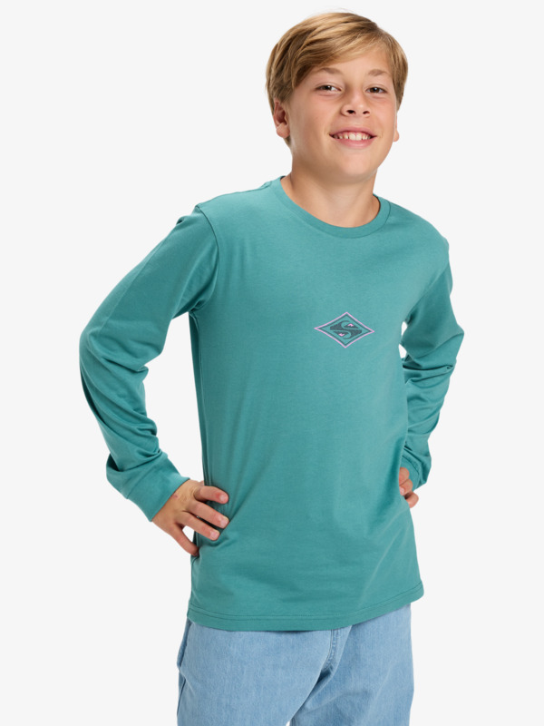 Ev Swell Ovation - Long Sleeve T-Shirt for Boys 8-16  EQBZT04918