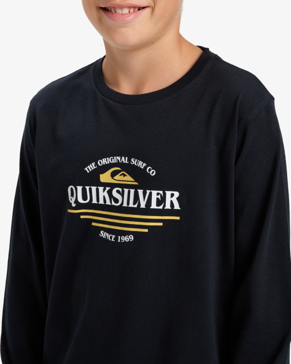 Ev Type Line - Long Sleeve T-Shirt for Boys 8-16  EQBZT04919