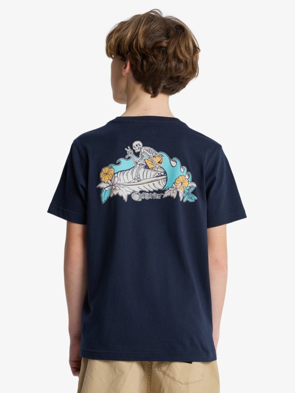 Skeleton Ride - Short Sleeve T-Shirt for Boys 8-16  EQBZT04967