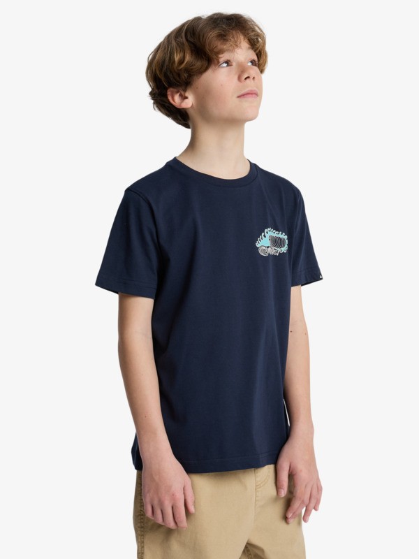 Skeleton Ride - Short Sleeve T-Shirt for Boys 8-16  EQBZT04967