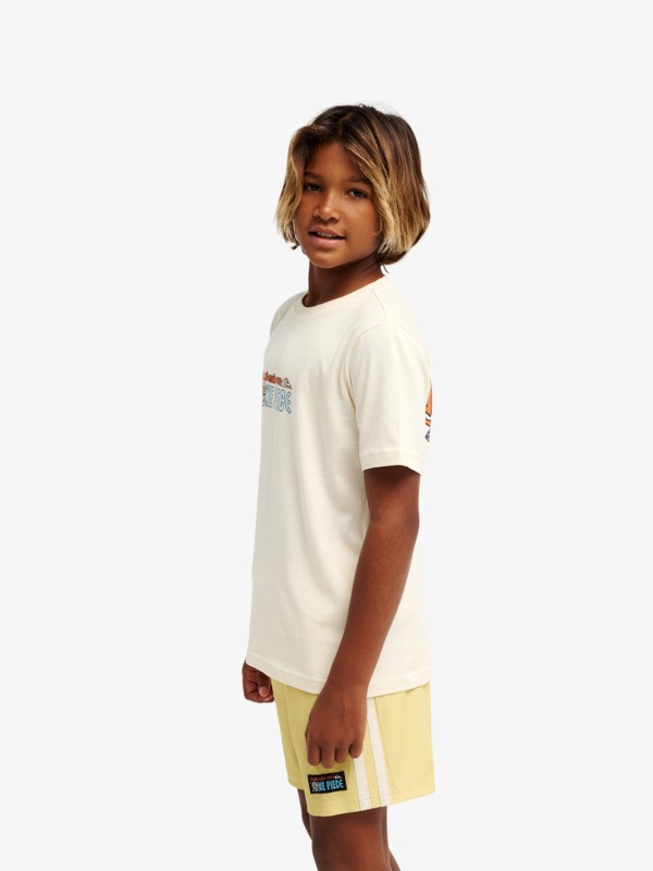 One Piece Pirates Island - Short Sleeve T-Shirt for Boys 8-16  EQBZT05043