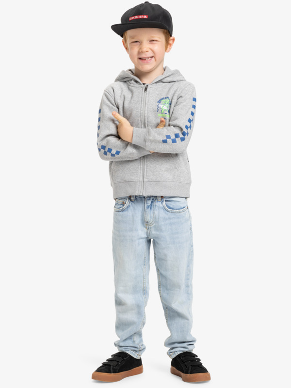 Graphic Zips - Full Zip Hoodie for Boys  EQKFT03407