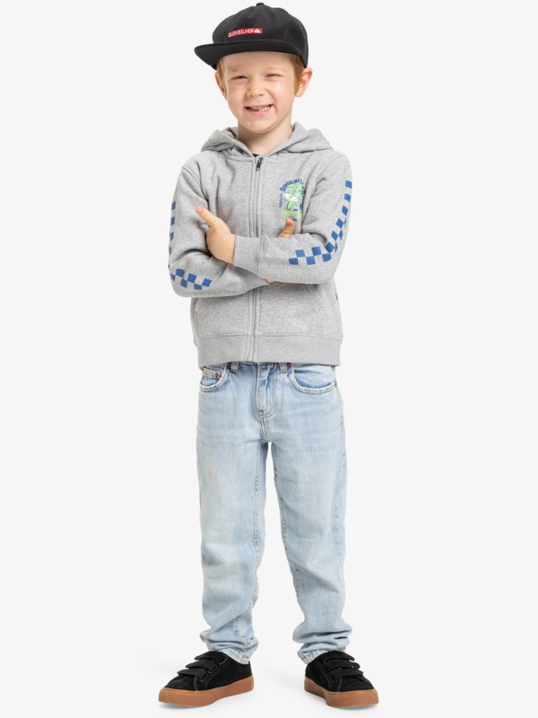 Graphic Zips - Full Zip Hoodie for Boys  EQKFT03407